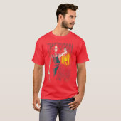 Try to Run Horror Movie funny T-shirt (Voorkant volledig)