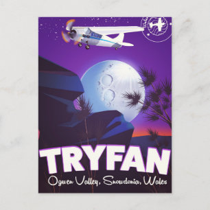 Tryfan,Ogwen-vallei, Snowdonia, Wales Briefkaart