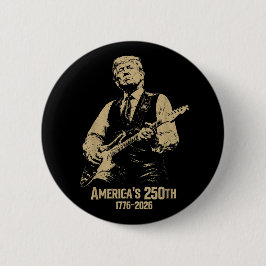 Trymp 4 juli ronde button 5,7 cm