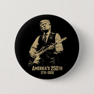 Trymp 4 juli ronde button 5,7 cm