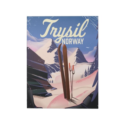 Trysil Norway ski Notitieblok (Gedraaid)