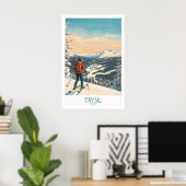 Trysil Ski décoration murale Ski Poster 1 (Bureau à domicile)