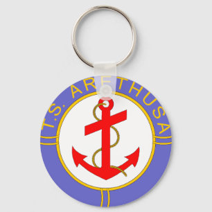 TS Arethusa badge Sleutelhanger