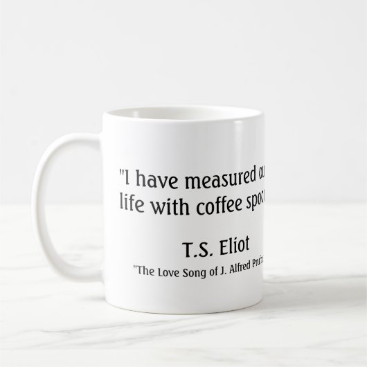 TS Eliot Koffiemok (Links)
