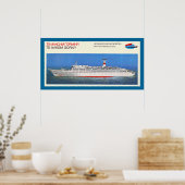 TS Maksim Gorkiy Poster (Keuken)