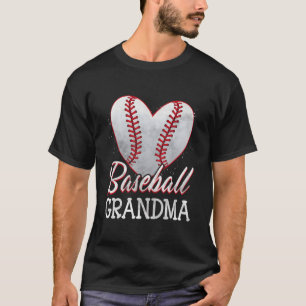 T'S Mijn Kleinzoon Uit Honkbal Hij Oma Oma T-shirt