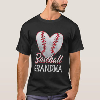 T'S Mijn Kleinzoon Uit Honkbal Hij Oma Oma T-shirt