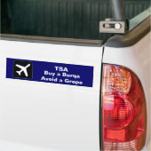 TSA Burqa Bumpersticker (Op Truck)