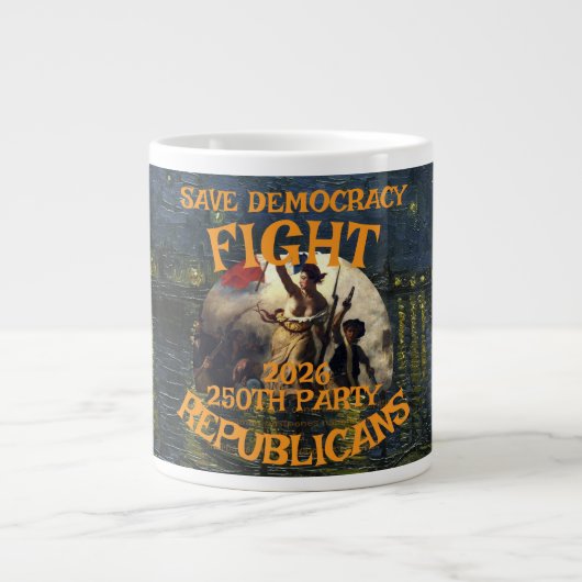 TSA DOJ FV TASSE À CAFE VD STD TRUMP TRUMPS RÉPUBL (Devant)