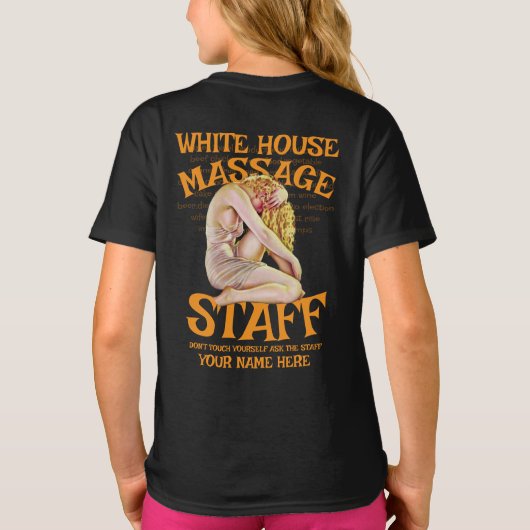 TSA DOJ T-SHIRTS SOA SOA TRUMP TRUMPS REPUBLIKEINS (Achterkant)