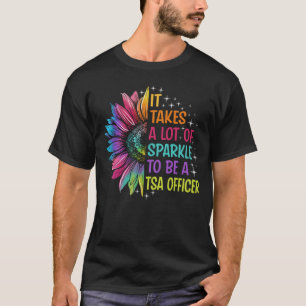 Tsa Officer Sparkle T-shirt