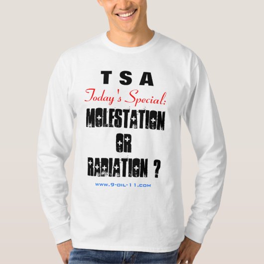 "TSA -" T-shirt spécial d'aujourd'hui (Devant)