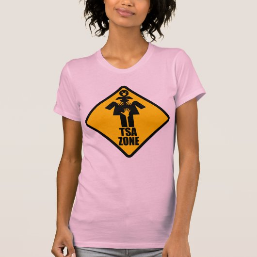 TSA Zone Attach Design T-shirt (Voorkant)