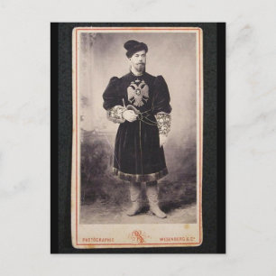 TSAAR NICOLAS II van Rusland - Romanov #092 Briefkaart