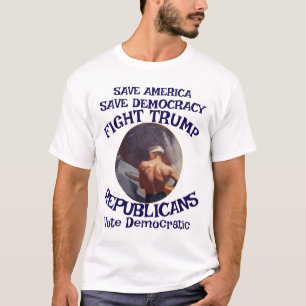 Tsaar Rue Leugenaar Trump POTUS Patriotisch MAGA T T-shirt