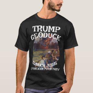 Tsaar Rue Leugenaar Trump POTUS Patriottische MAGA T-shirt