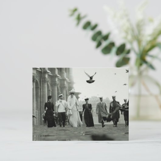 Tsaar, tsarina, keizerin Marie, Michael Xenia Rusl Briefkaart (Staand voorkant)