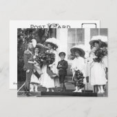 Tsar de Russie avec ses enfants Carte postale (Devant / Derrière)