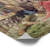 Tsar Ivan IV Vasilyevich, de verschrikkelijke Poster (Hoek)