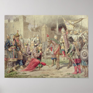 Tsar Ivan IV Vasilyevich, de verschrikkelijke Poster