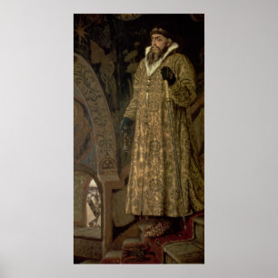 Tsar Ivan IV Vasilyevich "the Terrible" 1897 Poster