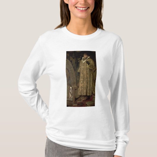 Tsar Ivan IV Vasilyevich "the Terrible" 1897 T-shirt (Voorkant)
