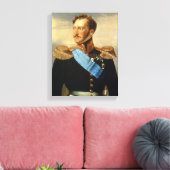 Tsar Nicholas I Canvas Afdruk (Insitu (Woonkamer))