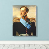 Tsar Nicholas I Canvas Afdruk (Insitu (Houten vloer))