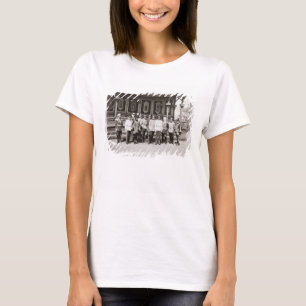 Tsar Nicholas II (1868-1918) in de garde T-shirt