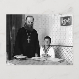 Tsarevitch Alexis Romanov, zoon tsar of Russia Pos Briefkaart
