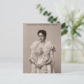 Tsarina Alexandra, keizerin van het Russische Brie Briefkaart (Staand voorkant)