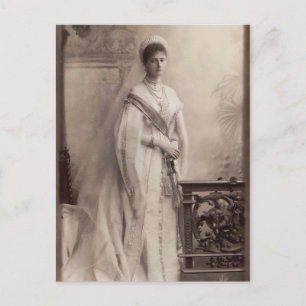 Tsarina Alexandra van Rusland, Romanov in gala Briefkaart