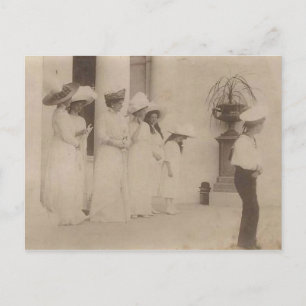 TSARINA & kinderen OTMA& ALEXIS Romanov Rusland#11 Briefkaart