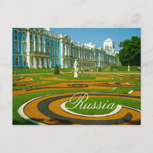 Tsarskoye Selo Pushkin Cathrine Palace Rusland Briefkaart