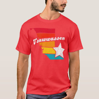 Tsawwassen Brits-Columbia Vintage Distres T-shirt