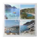 TSC024 ELBA ISLAND, Toscane, Tegeltje (Voorkant)