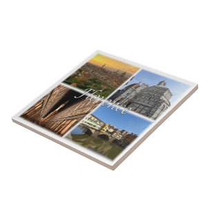 TSC033 FLORENCE, mozaïek, Toscane, keramisch tapij Tegeltje