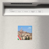 TSC038 SIENA Uitzicht San Clemememte, Toscaanse ko Magneet (Insitu (Vaatwasser))