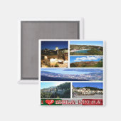 TSC065 ELBA ISLAND I Love, Toscane, Koelkast Magneet (Voorkant / Achterkant)