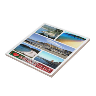 TSC067 ELBA ISLAND I Love, Toscane, Tegeltje