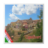 TSC084 CAPOLIVERI, ELBA, Toscane, Tegeltje (Voorkant)