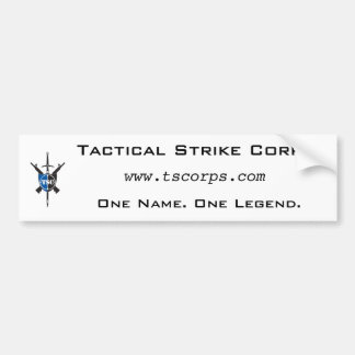 TSC-Bumpersticker - Gepersonaliseerd Bumpersticker