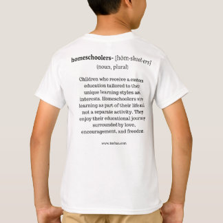 TSCHAA Homeschool Definition T-shirt