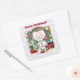 TSCHR1 VIERKANTE STICKER