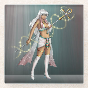 TSDS: Isis, godin van de Heilige Stoel Glazen Onderzetter