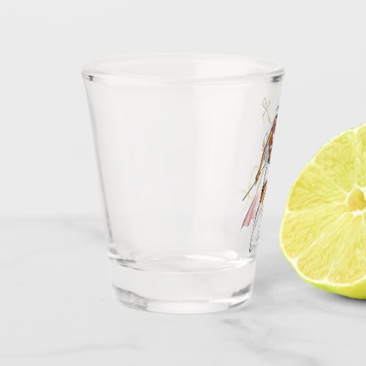 TSDS: Isis, godin van de Heilige Stoel Shot Glas (Links)