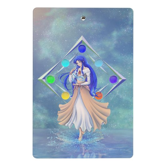 TSDS: Justin Arisdale Hoesje Art met Miral Mini Klembord (Achterkant)