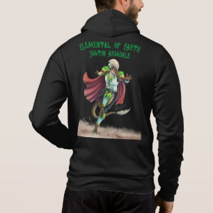 TSDS: Justin Arisdale Hoesje Art Solo Earth Hoodie