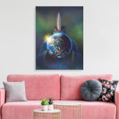 TSDS Koning van de Aarde   Canvas Afdruk (Insitu (Woonkamer))