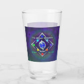 TSDS: Koningin Irana Delphi Book Hoesje Art Glas (Achterkant)